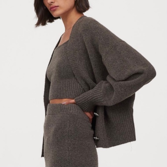 H&M Rhinestone Button Cardigan - Picture 7 of 12